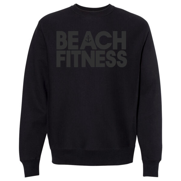 BEACH FITNESS NOIR - CREWNECK SWEATSHIRT - $LA37RL$ Thumbnail
