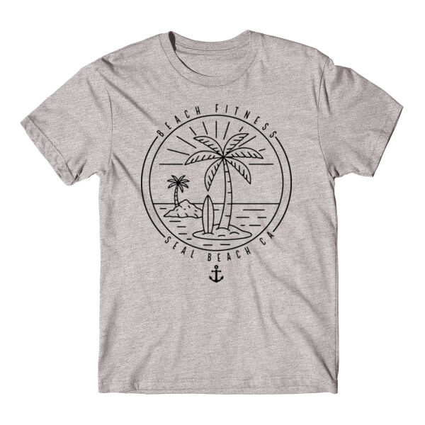 BEACH OUTLINE - T-SHIRT - $RFL478$ Thumbnail